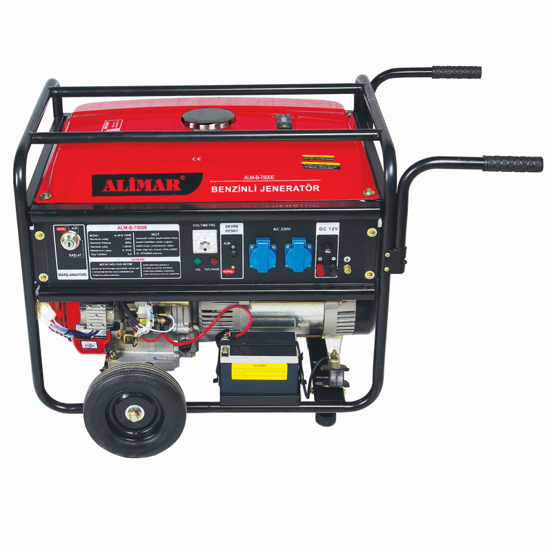 Генератор дизельний ALIMAR 1 фаза (220В), 4,8кВт, (ALM-D-7500ME)